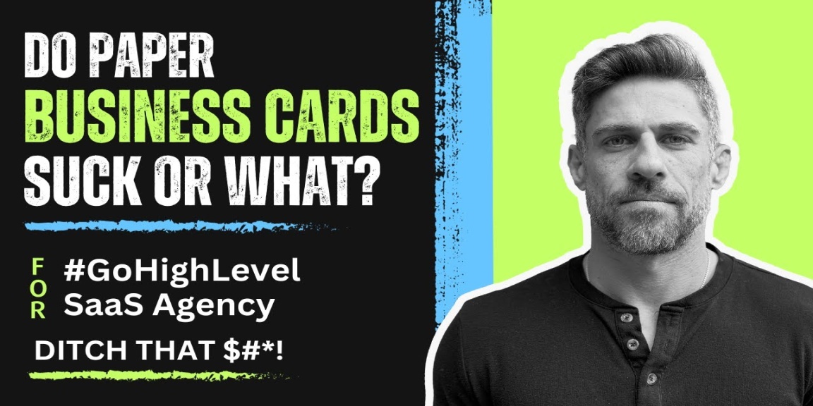 How to Build a Killer Digital Business Card Using GoHighlevel #gohighlevel