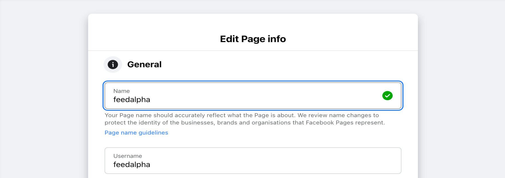 How to Change Your Business Name on Facebook - feedalpha  Social
