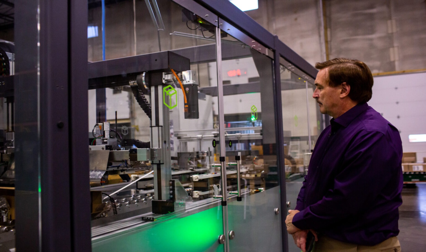 MyPillow is getting evicted from a warehouse, but Lindell says