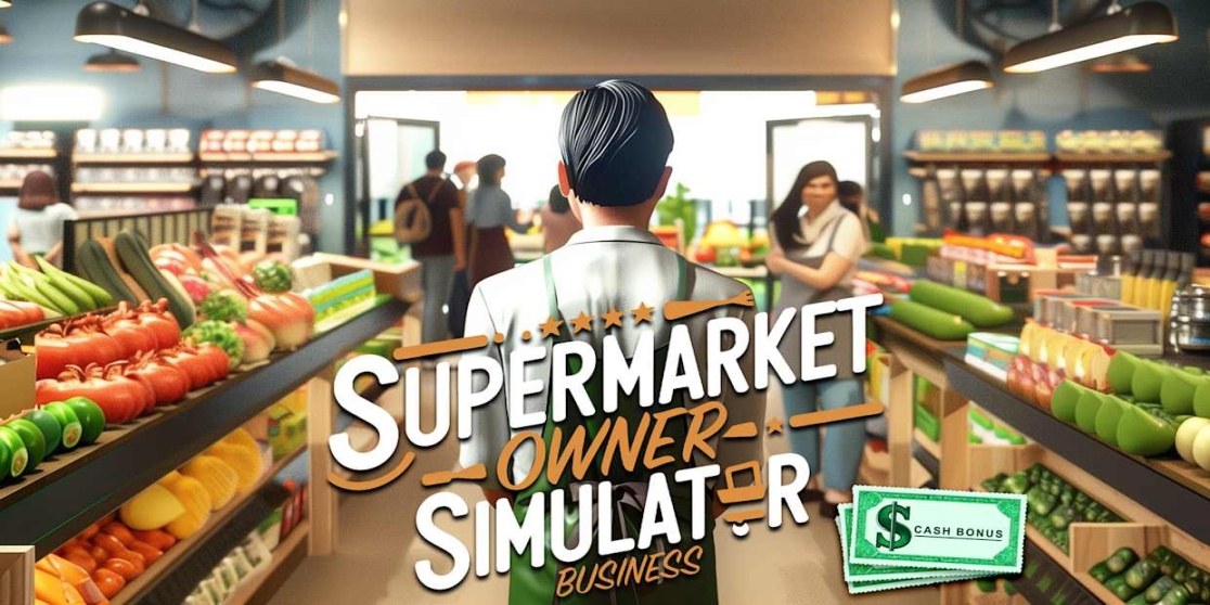 Supermarket Owner Simulator Business: Cash Bonus for Nintendo